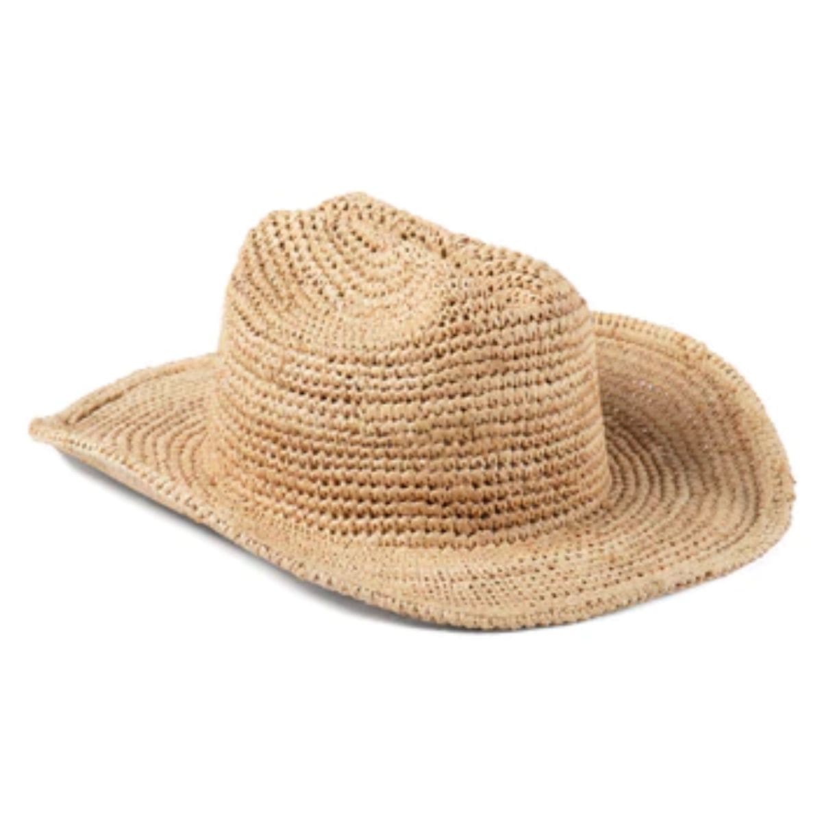 Meshika Neutrals, Pattern Print Wide Brim Cowboy Hat