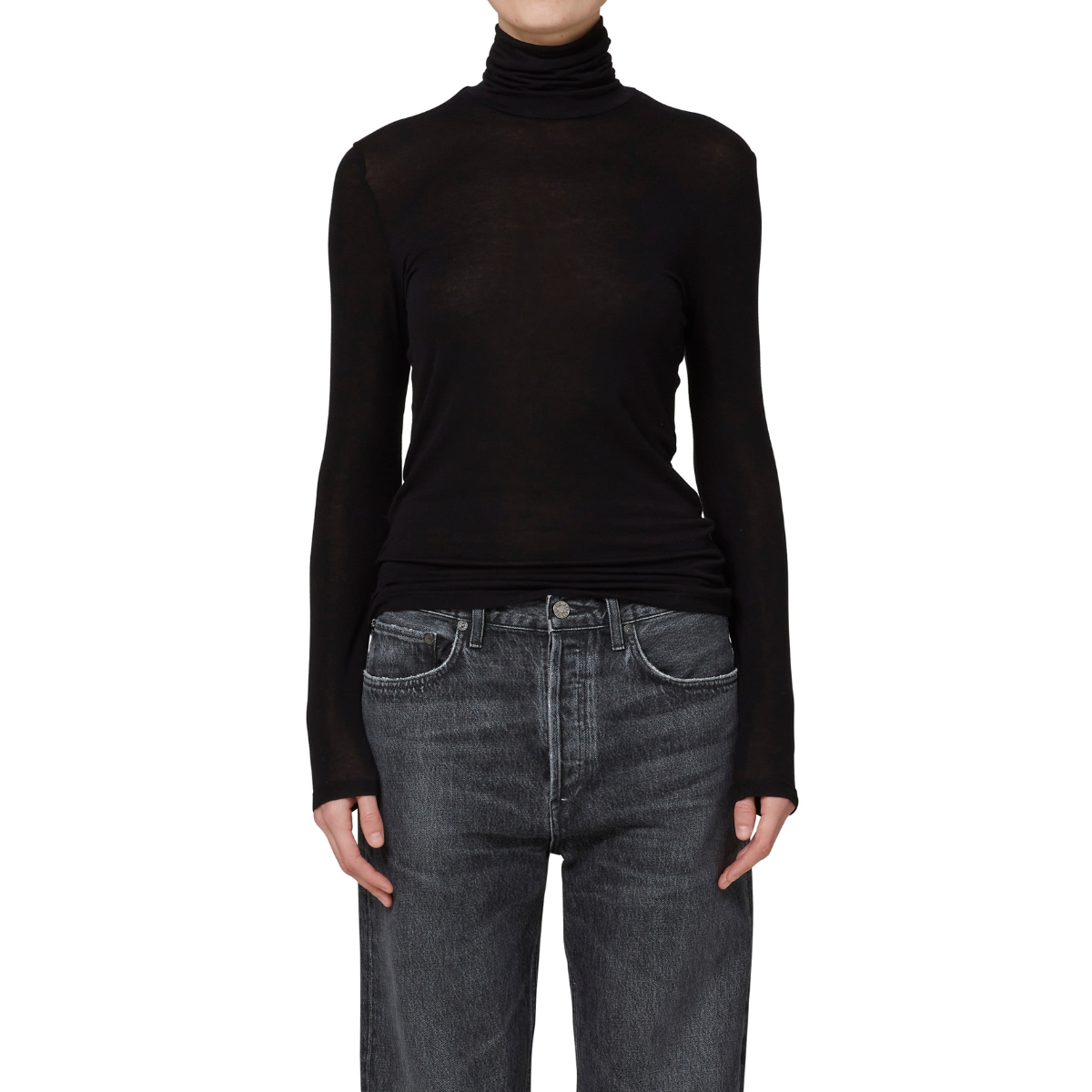 Pascale Turtleneck (Black)