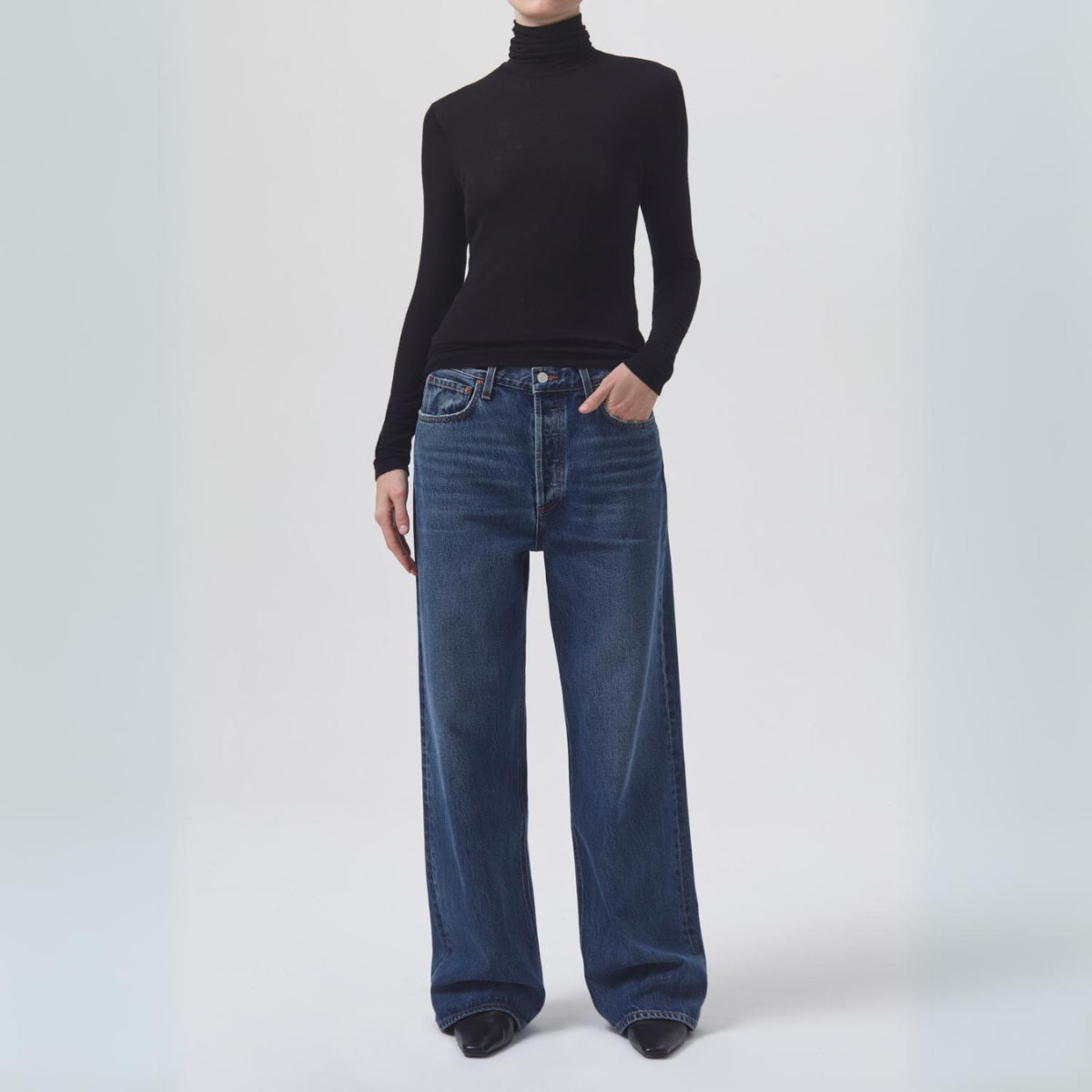 Pascale Turtleneck (Black)