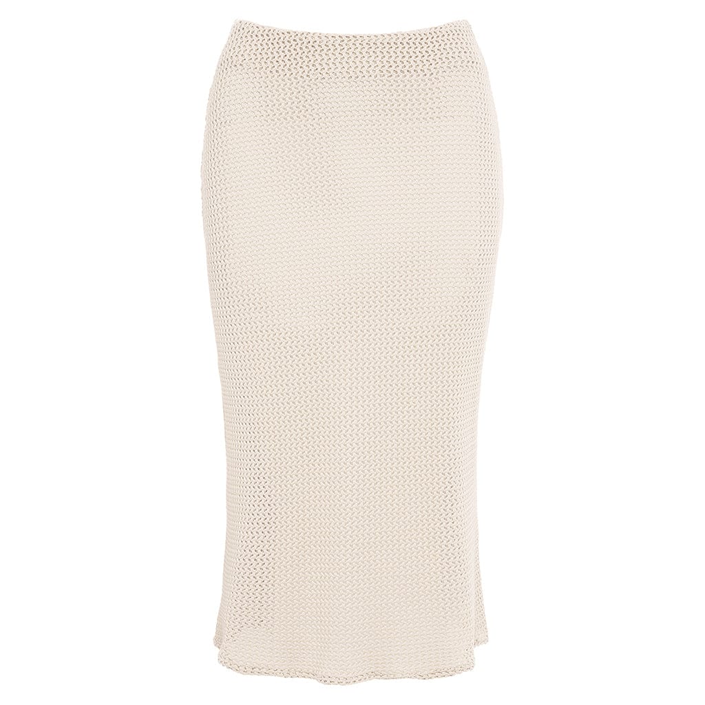 Bone Crochet Slip Skirt