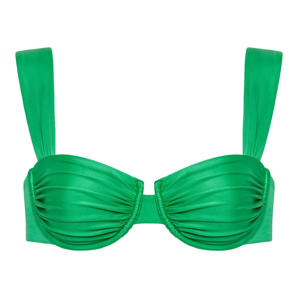 Emerald Shimmer Bella Bikini Top