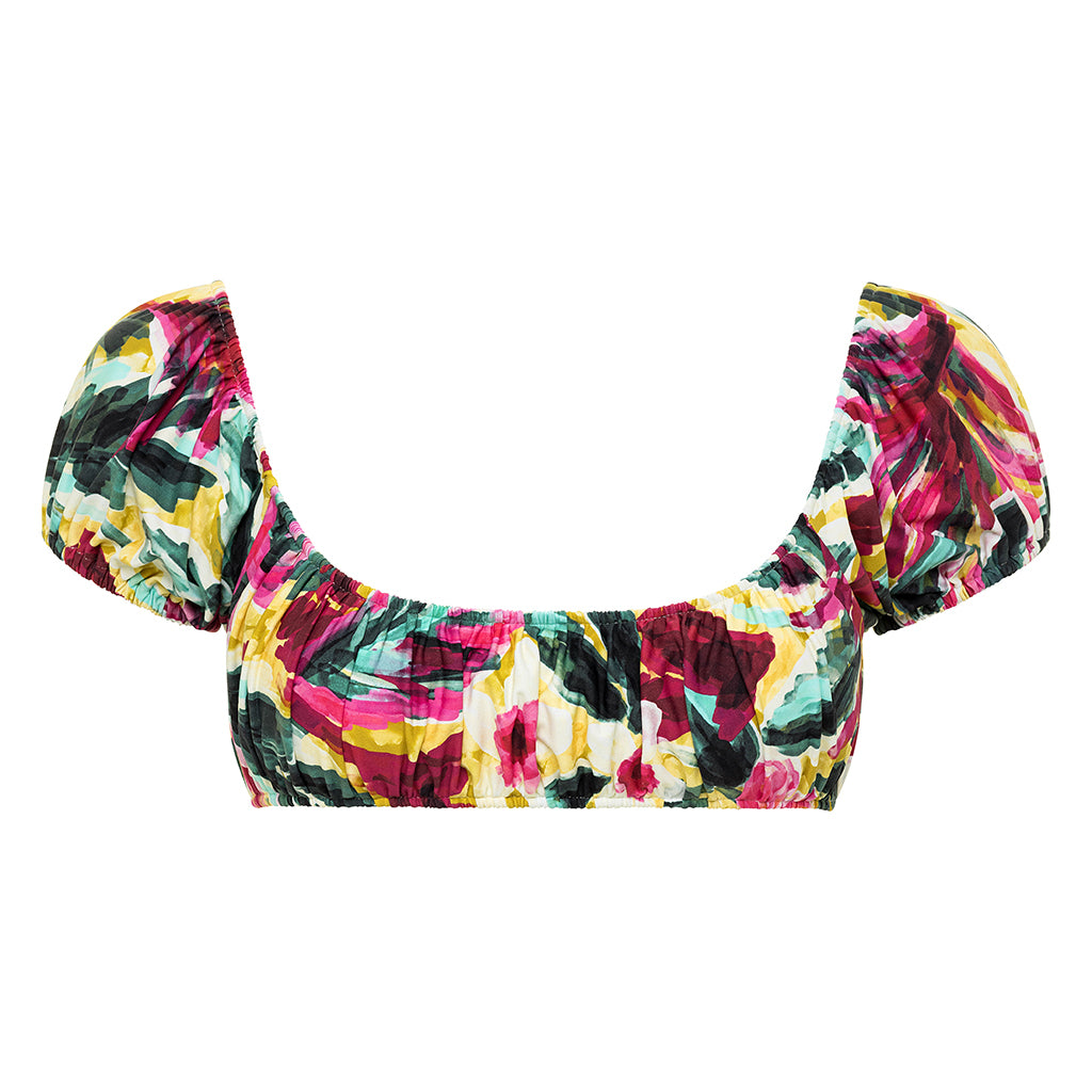 Isla Floral Atia Bikini Top