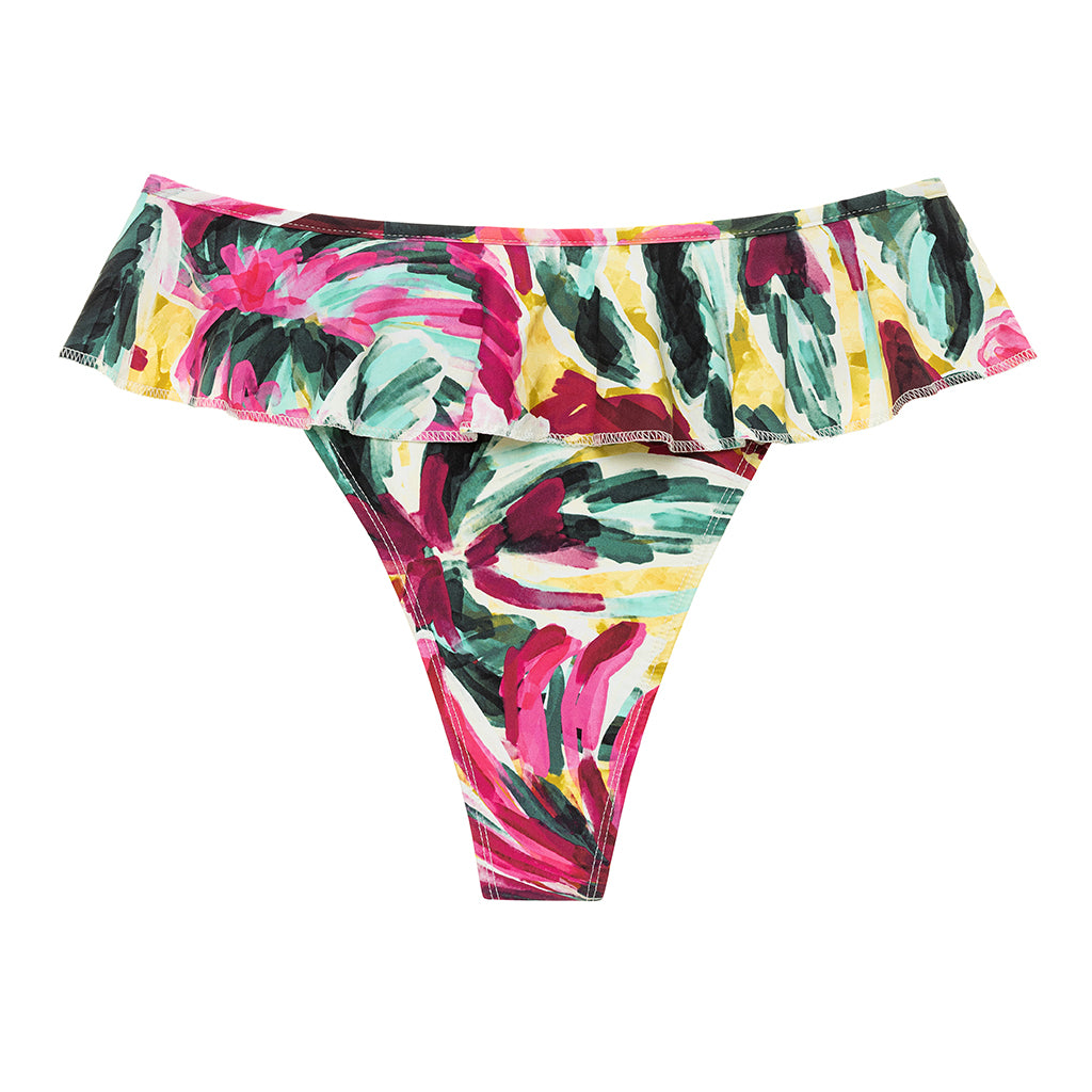 Isla Floral Tamarindo Ruffle Bikini Bottom