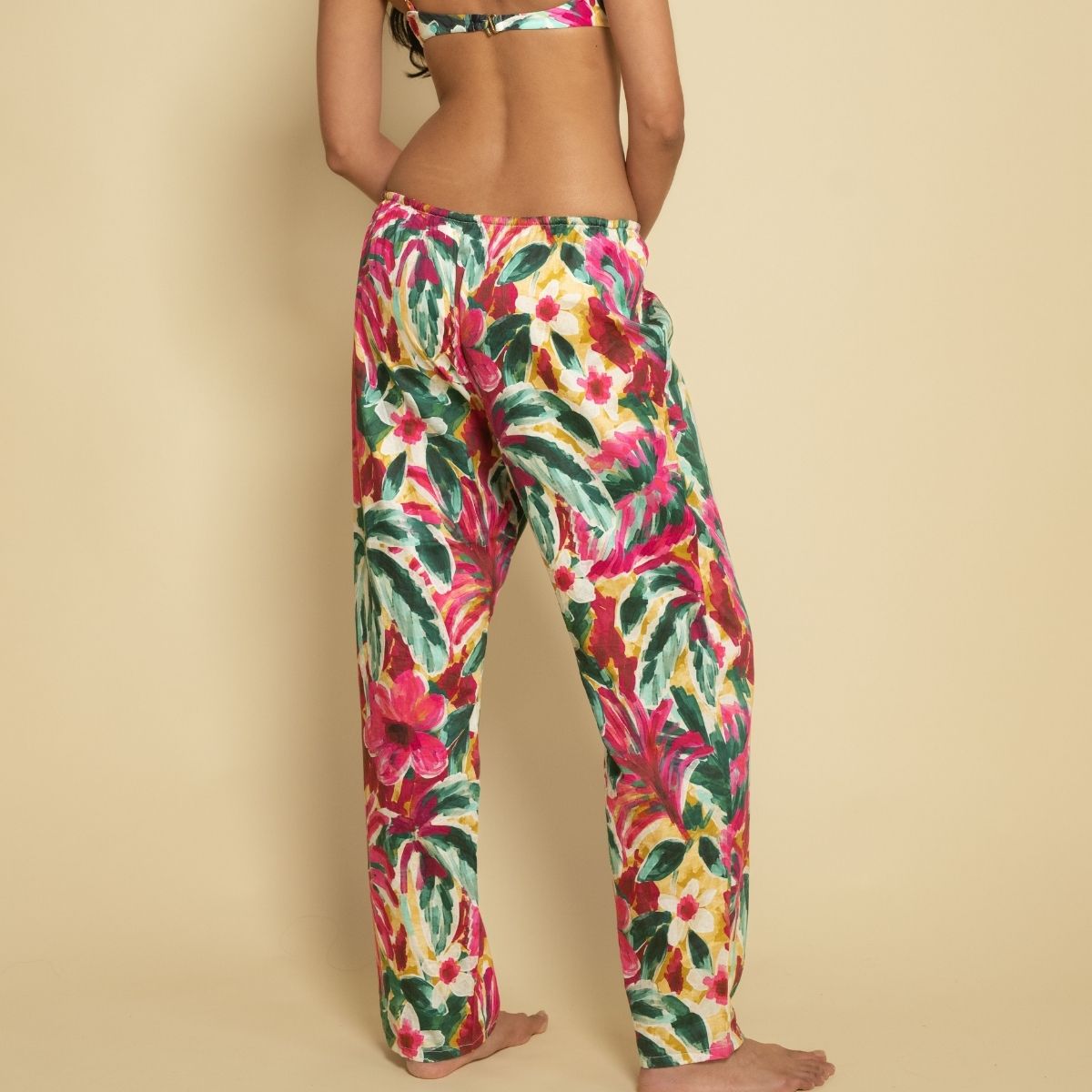 Isla Floral Drawstring Pant