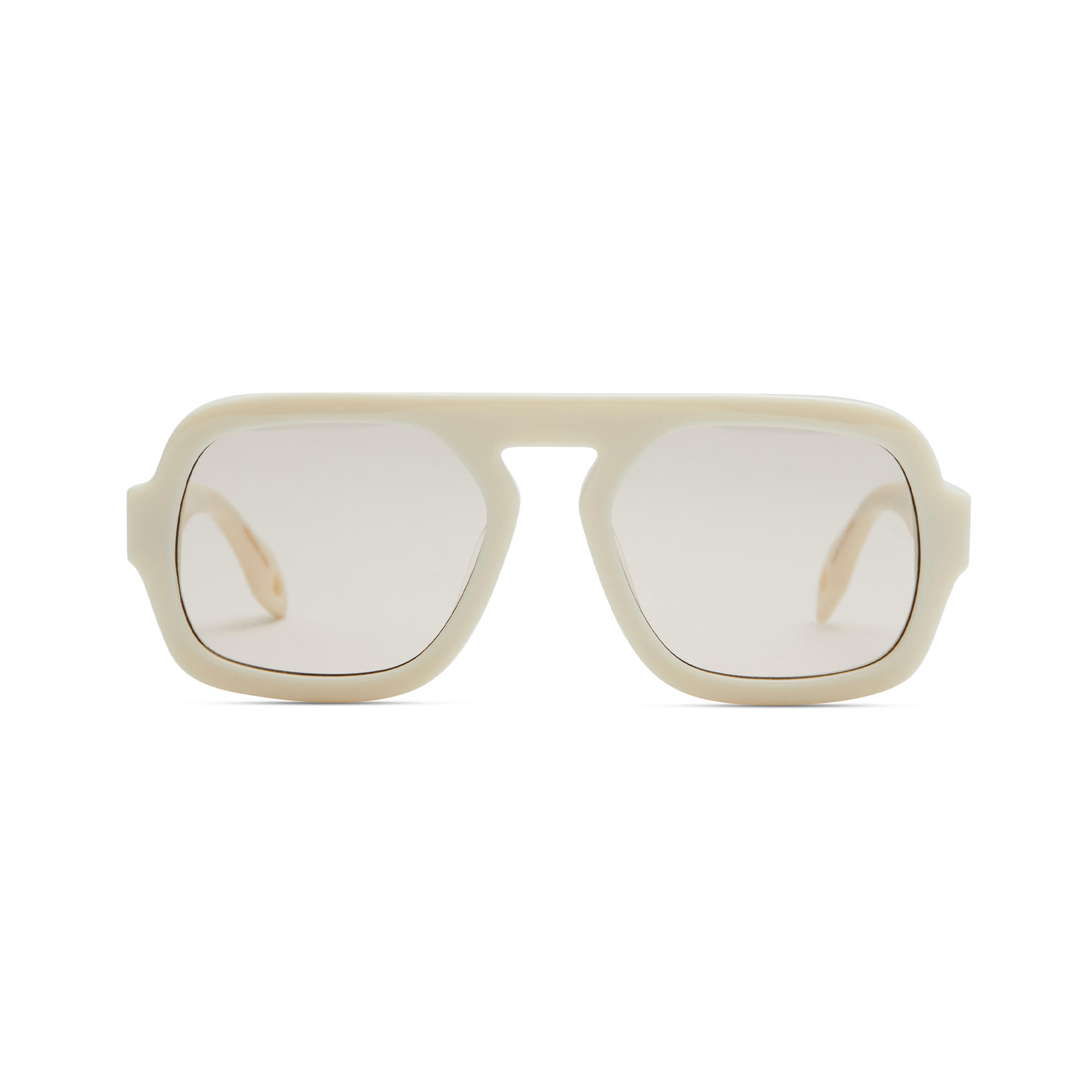 Jane Sunglasses (Ivory White)