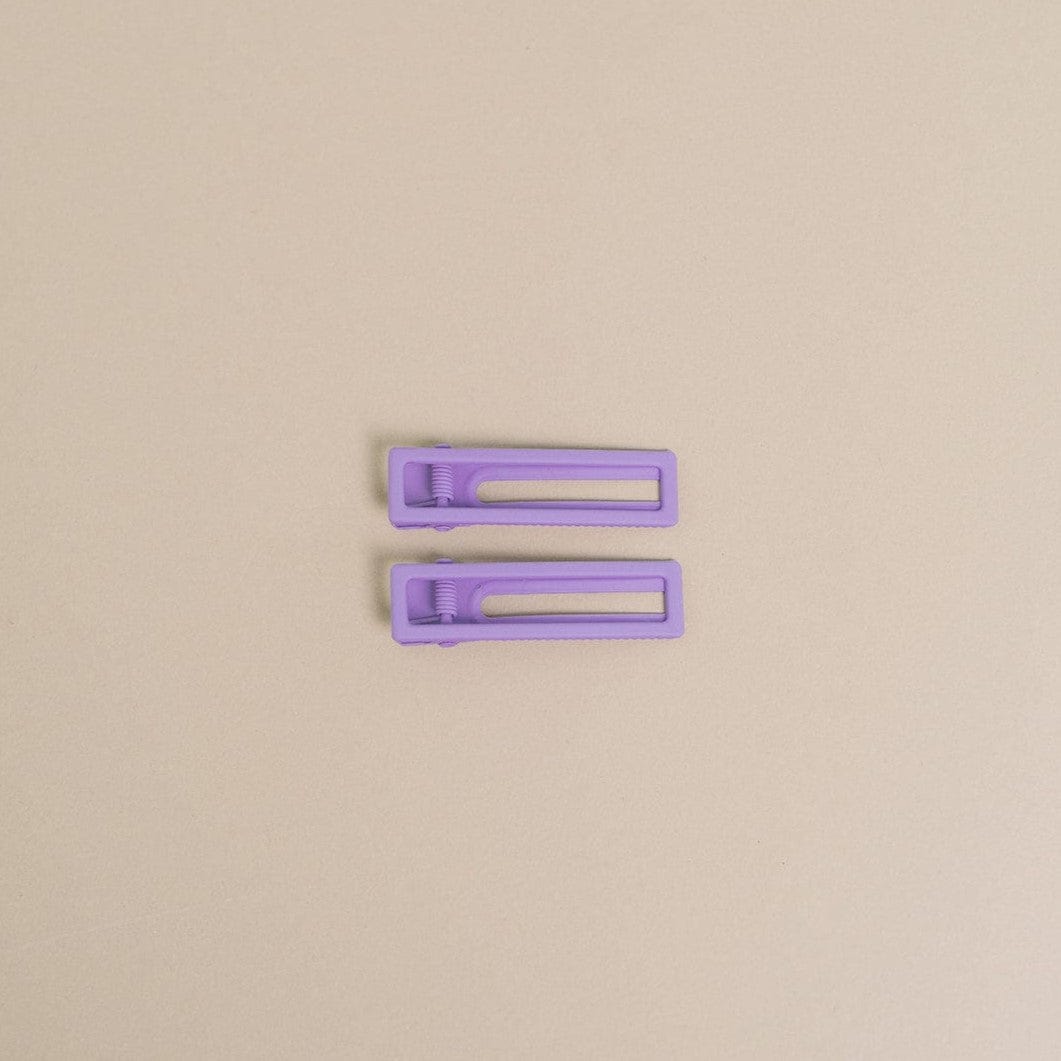 Lu Lu Hair Clips (Lilac)