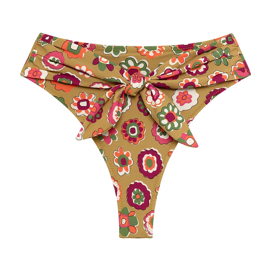 Mazzy Floral Paula Tie-Up Bikini Bottom