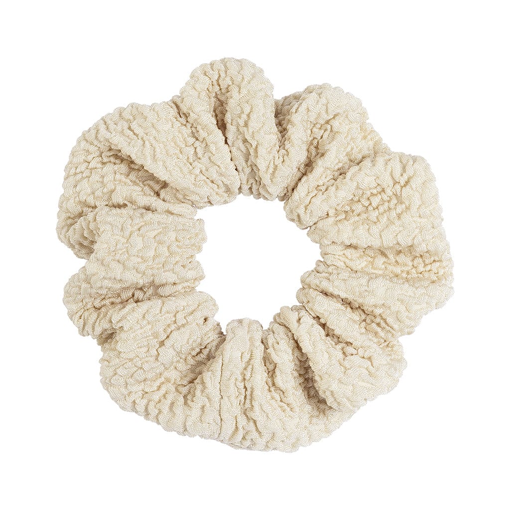 Oat Texture Chunky Scrunchie