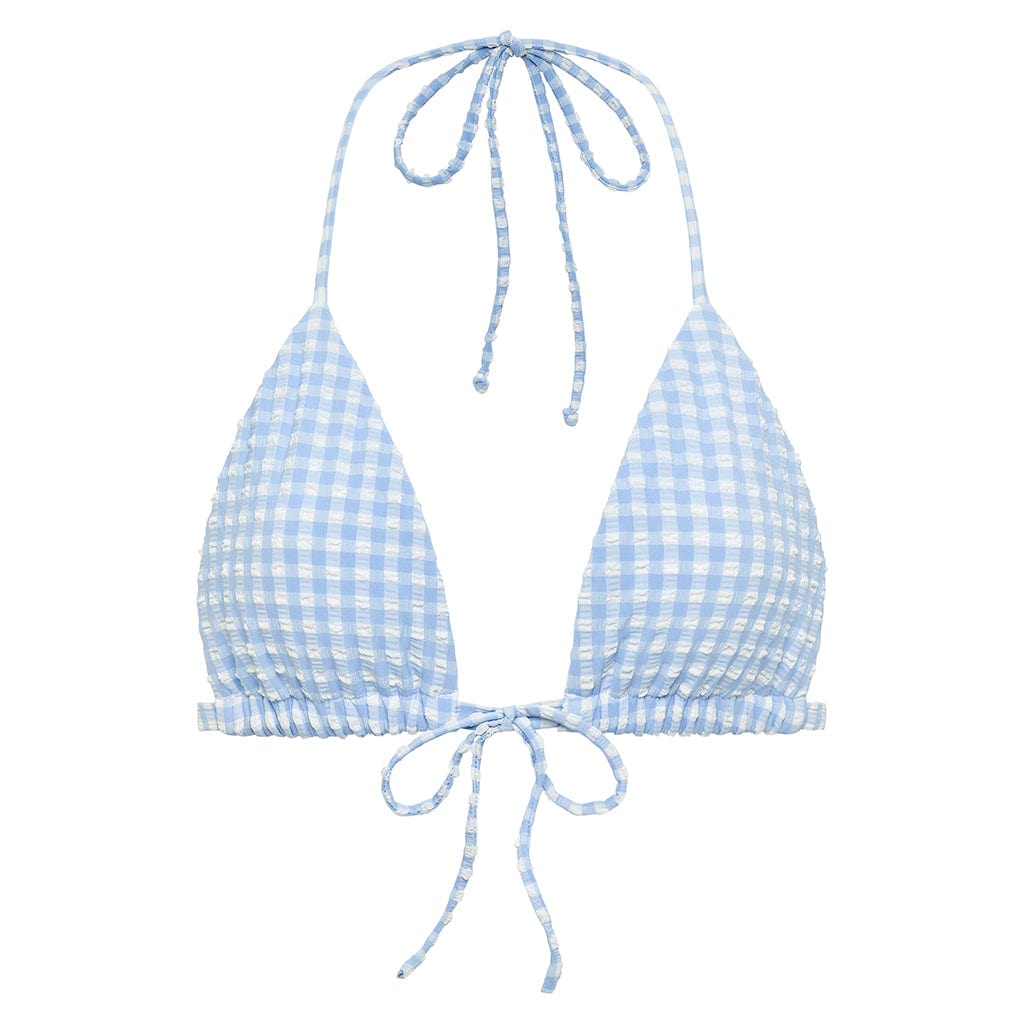 Peri Micro Gingham Emma Bikini Top