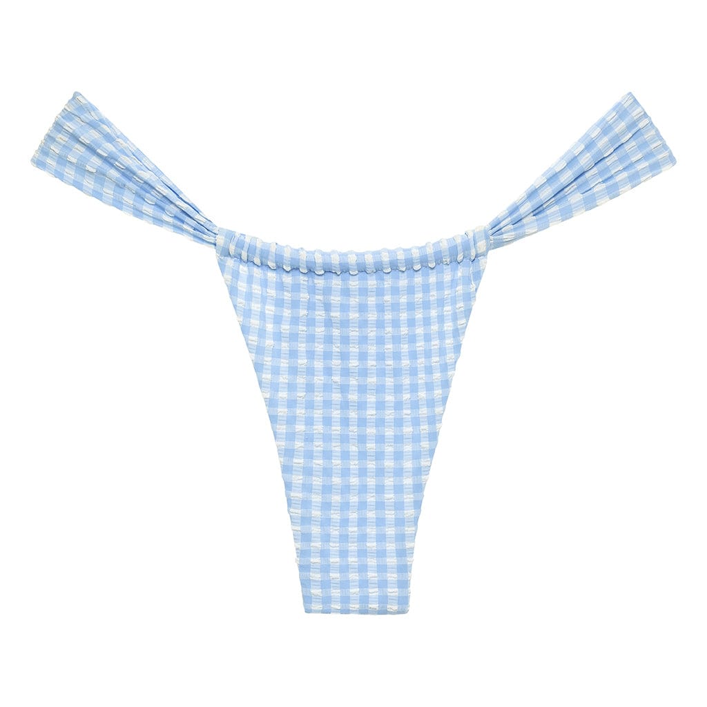 Peri Micro Gingham Sandra Bikini Bottom