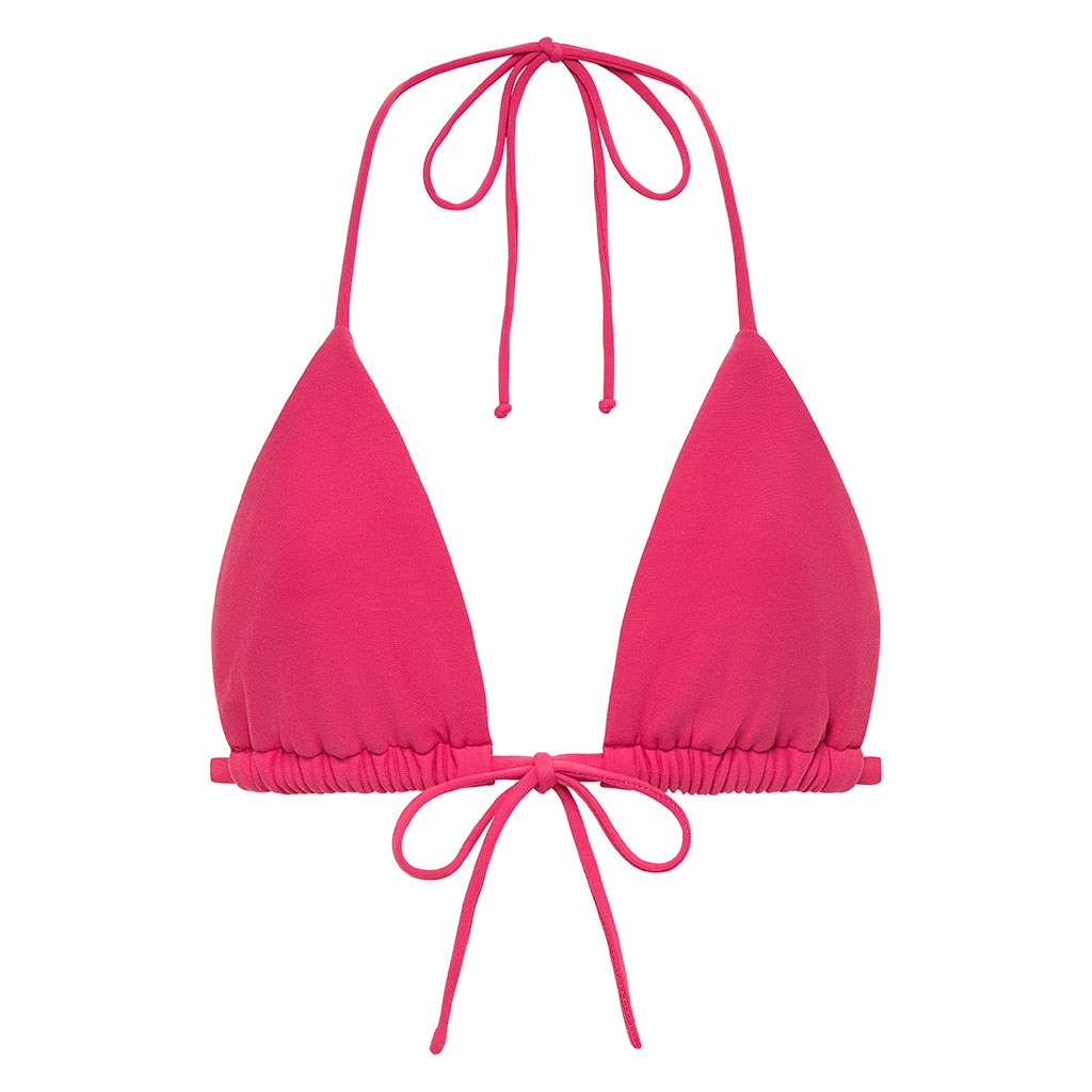 Raspberry Emma Bikini Top