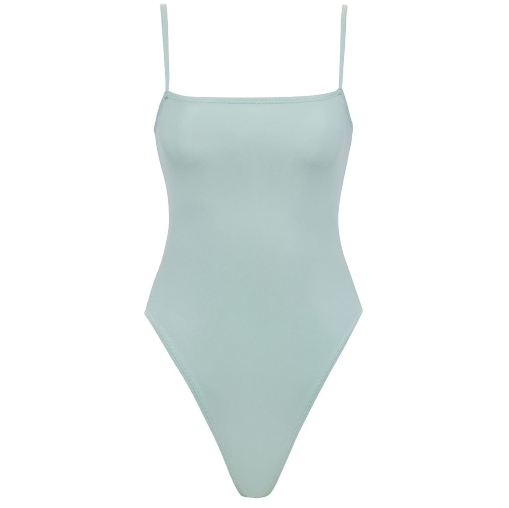 Sample Powder Blue Jacelyn One-Piece