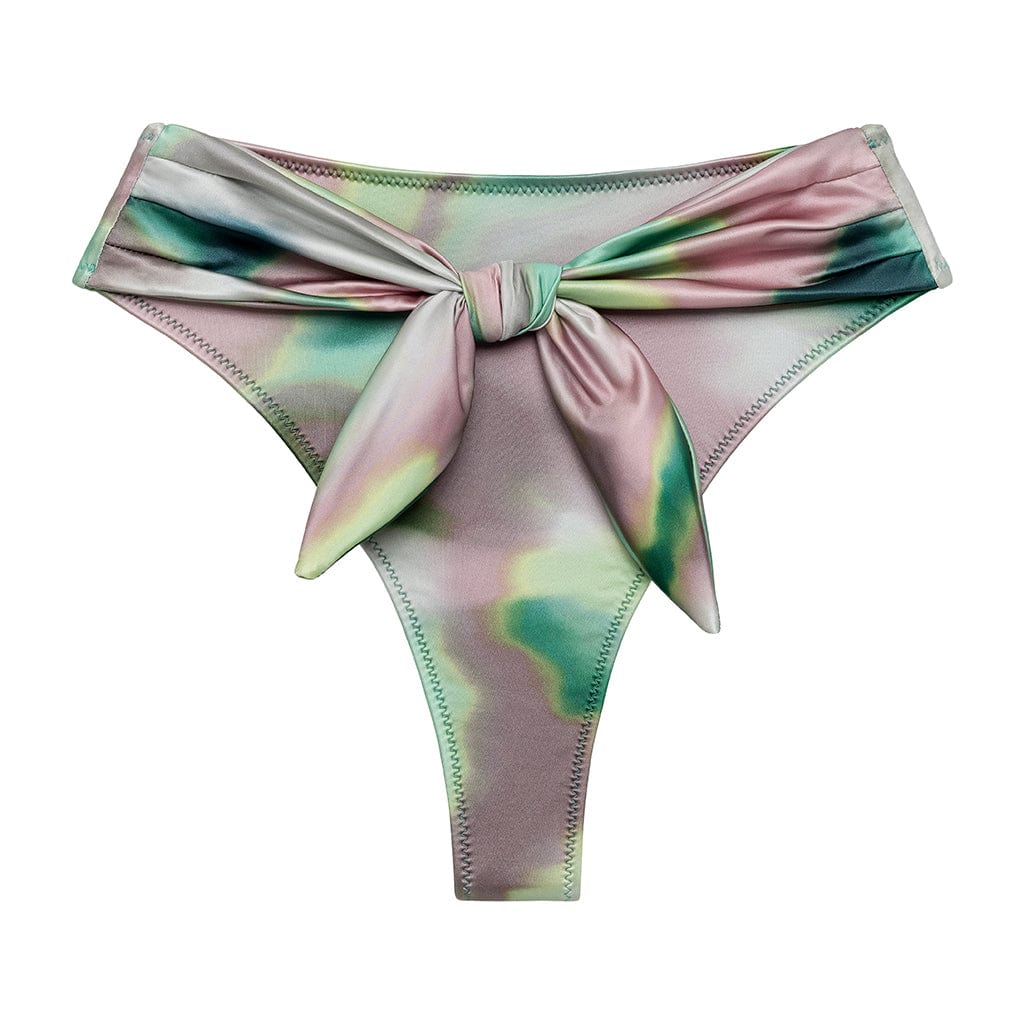 Silk Dye Paula Tie-Up Bikini Bottom