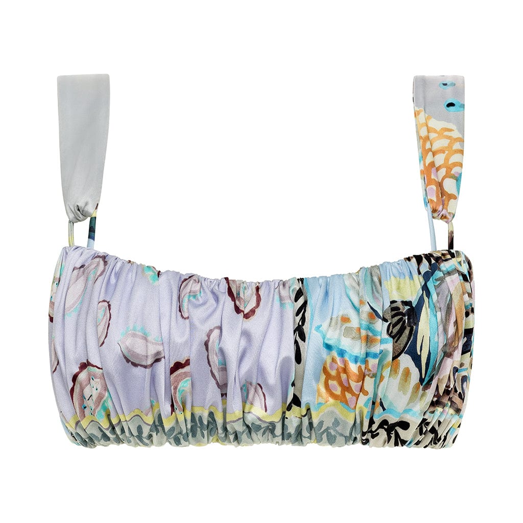 St. Barths Floral Victoria Bikini Top