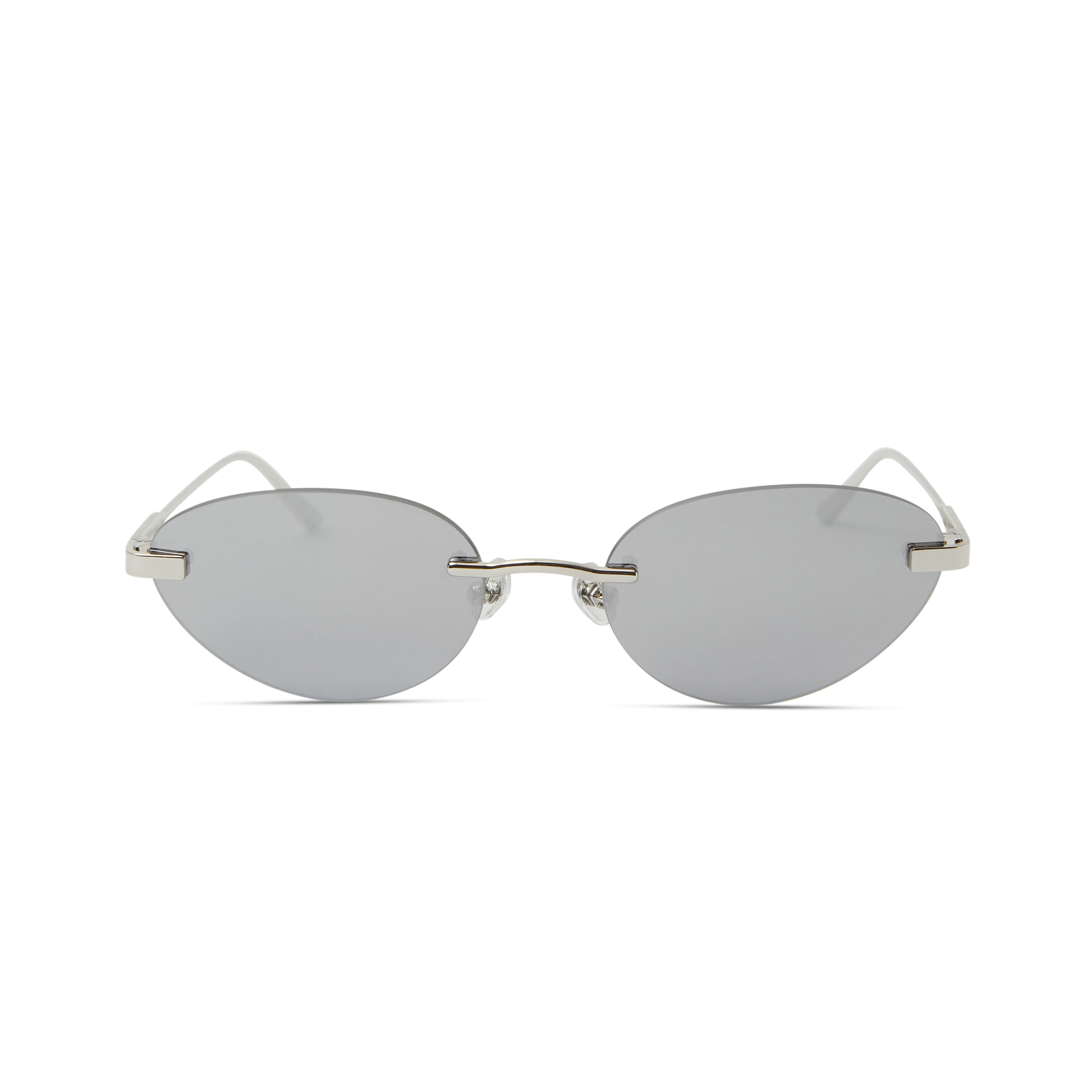 Trinity Sunglasses (Gloss Silver)